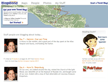 Tablet Screenshot of blogabond.com